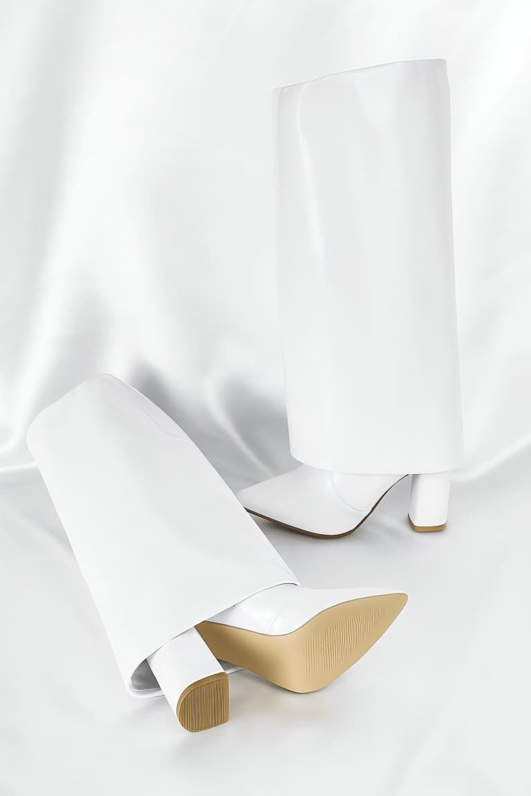 Blanco Charol con Capa