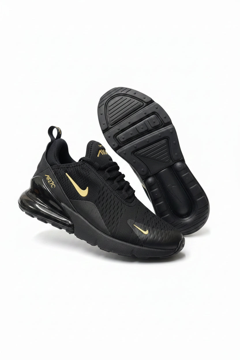 Nike Air 270 Negro Oro