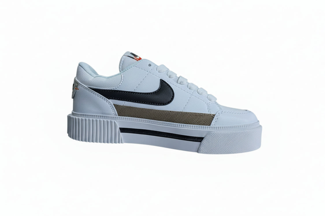 Nike Court Legacy Lift Blanco Negro