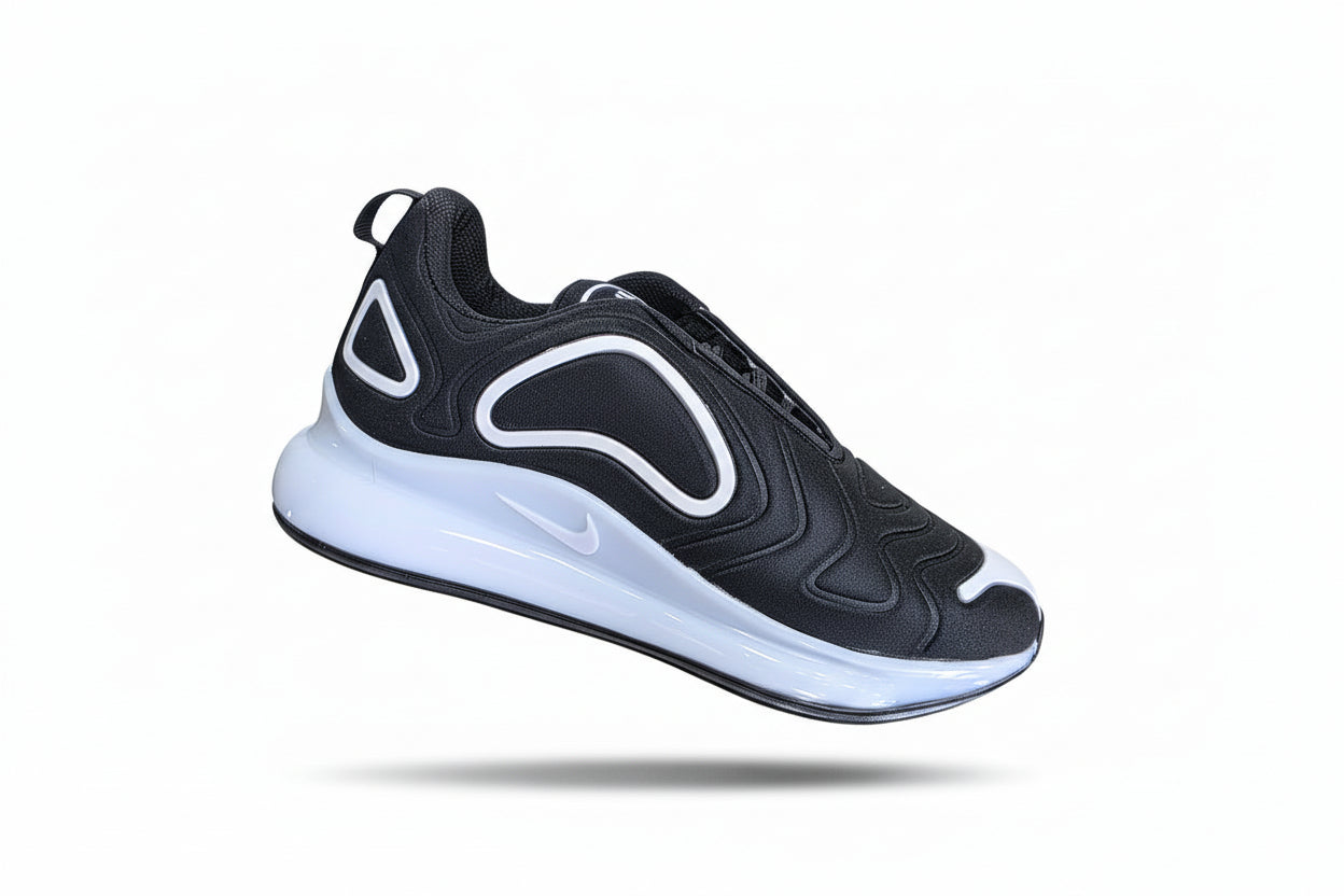 Nike Air Max 720 Ballena Negro Blanco