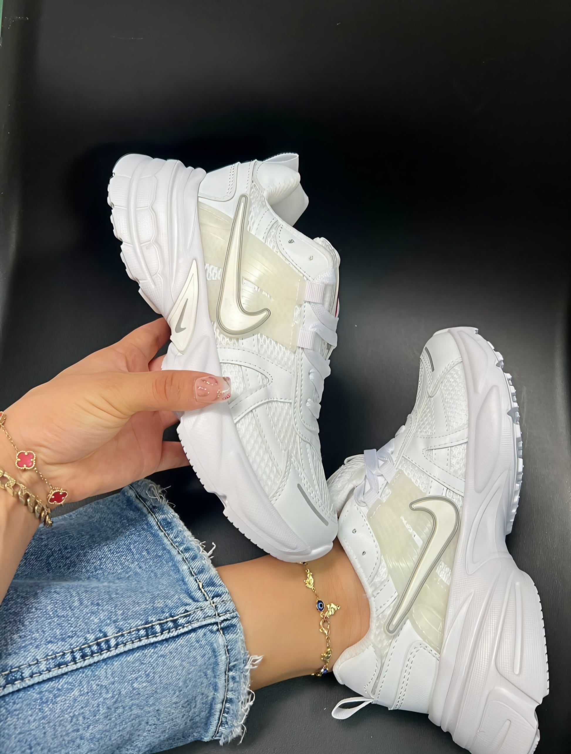 Nike V2K Run Blanco Total
